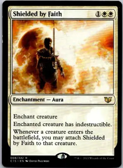 Shielded by Faith R Commander 2015 8 NM Normal - Image 1