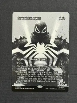 Magic The Gathering Opposition Agent Borderless Non-foil Marvel Universe Eternal - Image 1