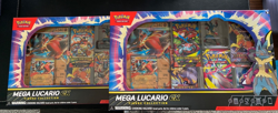 Pokemon TCG Mega Lucario EX Premium Figure Collection Sealed 2 Box Lot not mint - Image 1