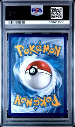 2025 POKEMON PRISMATIC EVOLUTIONS MASTER BALL REVERSE HOLO ROARING MOON PSA 10 - Image 2