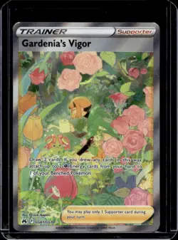 2023 Pokemon SWSH Crown Zenith Gardenia's Vigor Galarian Gallery #GG61/GG70 - Image 1