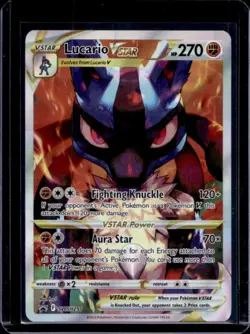 2019-2023 Pokemon SWSH Black Star Promos Lucario VST #SWSH291 - Image 1