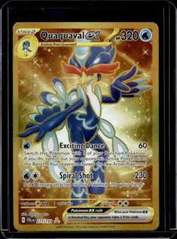2023 Pokemon SV Paldea Evolved Quaquaval ex #273/193 - Image 1