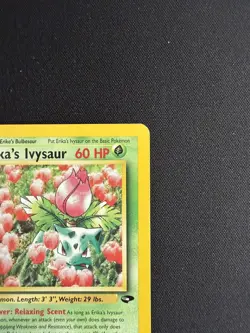 Erika's Ivysaur 41/132 Uncommon - Gym Challenge - Pokemon WOTC LP - Image 4