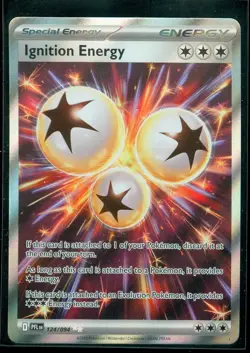 Pokemon IGNITION ENERGY 124/094 - Phantasmal Flames - RARE FULL ART - MINT - Image 1