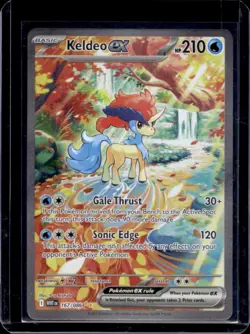 2025 Pokemon White Flare Keldeo ex Special Illustration Rare #167/086 - Image 1