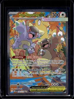 2025 Pokemon Mega Evolution Kangaskhan ex Special Illustration Rare #182/132 - Image 1