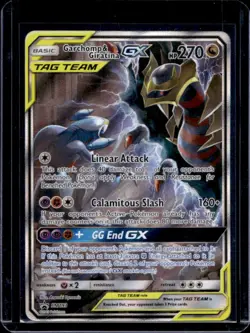 2019 Pokemon SM Black Star Promos Garchomp & Giratina GX Tag Team #SM193 - Image 1