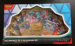 Pokemon TCG Salamence ex & Reshiram ex Premium Collection Sealed Box not mint - Image 1