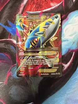 Pokemon Mega Sharpedo EX TCG Full Art Alternate XY200a Promo Holo HP - Image 1