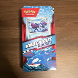 Pokemon TCG Knock Out Collection Promo Box Featuring Kyogre English - Image 1