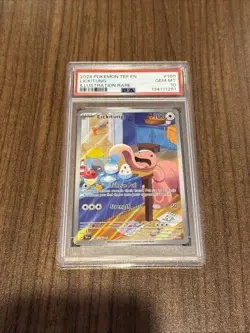 2024 Pokemon Temporal Forces Lickitung Illustration Rare 180/162 PSA 10 Gem Mint - Image 1