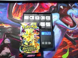 VERY HEAVY! GOD PACKUUU 22.43g Ascended Heroes Pokemon TCG Booster (SEALED) - Image 1