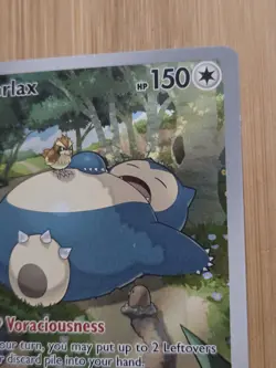 Snorlax SVP 051 Promo Pokemon Scarlet & Violet 151 ETB Black StarPromo NM - Image 4