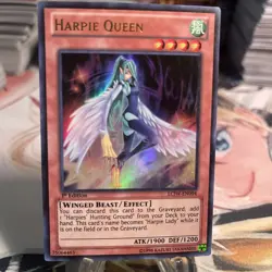 YUGIOH TCG HARPIE QUEEN LCJW-EN094 ULTRA 1ST EDITION LP - Image 1