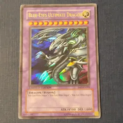 Yu-Gi-Oh! Blue-Eyes Ultimate Dragon JMP-EN005 Ultra Rare MP/HP *FREE SHIP* - Image 1