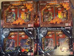 One Piece OP13 Illustration Box vol.5 x3 & vol.6 x1 (Lot of 4) English - Image 1