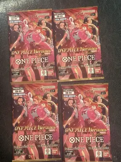 ONE PIECE TCG EB-03 Heroines English Booster Packs X4 In Hand Ships Same Day - Image 2