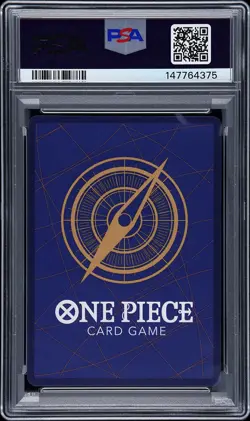 2026 ONE PIECE OP14-HE AZURE SEA'S SEVEN 3RD ANNIVERSARY-GOLD #051 BUGGY PSA 10 - Image 2