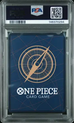 2025 ONE PIECE OP13-CARRYING ON HIS WILL ALTERNATE ART MONKEY D. LUFFY PSA 10 - Image 2