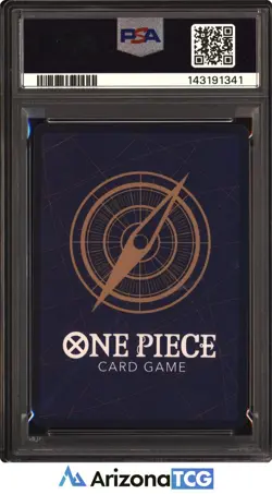 One Piece 2025 Izo ST22-002 Black & White Alt Art SR ST22 English GEM MT PSA 10 - Image 2