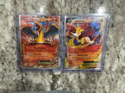 Pokemon Charzard And Delphox TCG Promo Cards - Image 1