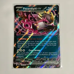 Fezandipiti ex 38/64 Ultra Rare Shrouded Fable NM Pokemon TCG Card -fezandipity - Image 1