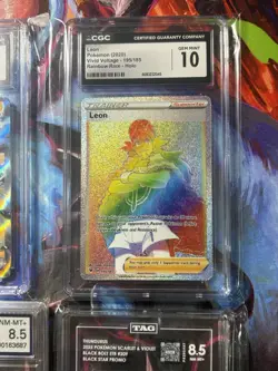 Pokemon Graded Card Slab Lot Of 4 Modern CGC 10 - Vintage 8.5 Lt Surge Magneton+ - Image 4