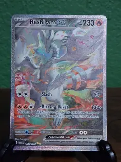 Pokemon TCG White Flare: Reshiram EX Card 166/086 (PSA 10 Worthy) - Image 1