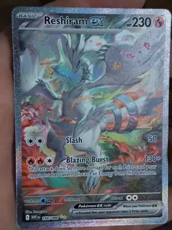 Pokemon TCG White Flare: Reshiram EX Card 166/086 (PSA 10 Worthy) - Image 2