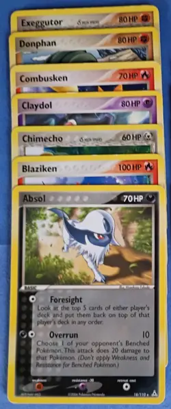 Pokemon - EX Holon Phantoms - Partially Complete Set - 34 Different Cards - LP - Image 3