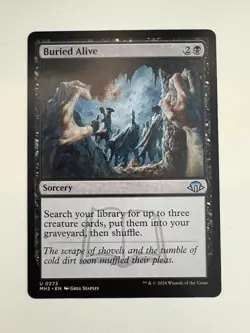 Buried Alive MTG Magic the Gathering Card NM Near Mint MH3 - Image 1