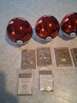Pokemon Burger King Gold Plated Trading Card COMPLETE Set - Image 3