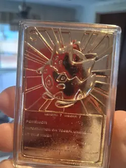 Pokemon Burger King Gold Plated Trading Card COMPLETE Set - Image 5
