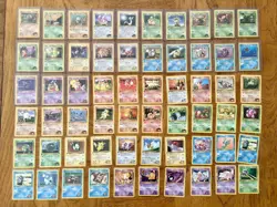 Pokemon TCG Vintage GYM Heroes LOT of 129 Cards NM 1st Edition(out of 132 cards) - Image 2