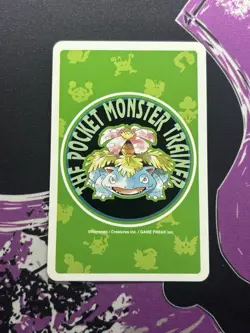 No. 114 Tangela 4 of Spades Green Venusaur Deck Playing Poker Card Pokemon - Image 2