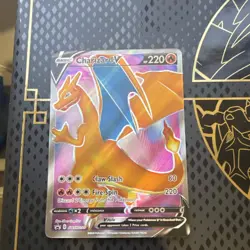 Pokemon Charizard V SWSH260 Sword & Shield Promo Basic Holo 220 HP Card - Image 1