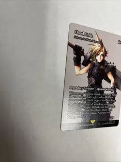 Cloud Strife Najeela The Blade Blossom Showcase Nonfoil Card #0042 MTG LP - Image 5