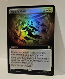 MTG - Avatar's Wrath FOIL (Extended Art) Avatar: The Last Airbender 365 - Image 2