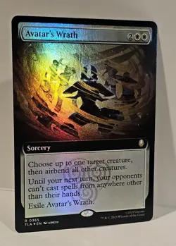 MTG - Avatar's Wrath FOIL (Extended Art) Avatar: The Last Airbender 365 - Image 3