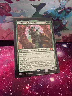 MTG Eladamri, Korvecdal, NM-Mint, English Modern Horizons 3 - Image 1