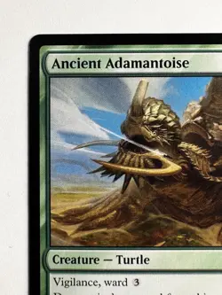 Ancient Adamantoise 172 – MTG Final Fantasy Mythic 8/20 Turtle Commander Green - Image 2