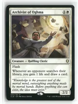 Archivist of Oghma 004 Battle for Baldur's Gate CLB MTG Magic - Image 1