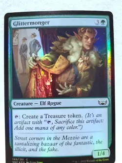Glittermonger 149/281 Foil Streets of New Capenna Magic: The Gathering - Image 3