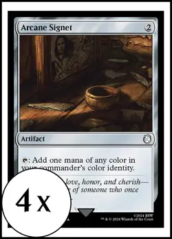 MTG - 4 x Arcane Signet - Playset 4x x4 - Universes Beyond: Fallout - Image 1