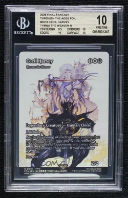Cecil Harvey (Tymna the Weaver) Foil Magic Final Fantasy BGS 10 PRISTINE - Image 1