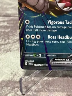 Arven’s Mabosstiff ex 139/182 – Destined Rivals – Pokemon TCG – NM - Image 5
