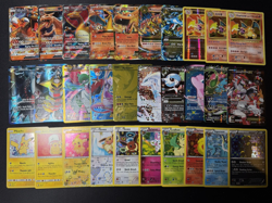 Lot of 150 Pokemon Cards Mega/EX/GX/Full Art/V/VMAX Modern Collection HP-DAMAGED - Image 2