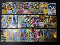 Lot of 150 Pokemon Cards Mega/EX/GX/Full Art/V/VMAX Modern Collection HP-DAMAGED - Image 3