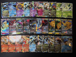 Lot of 150 Pokemon Cards Mega/EX/GX/Full Art/V/VMAX Modern Collection HP-DAMAGED - Image 4